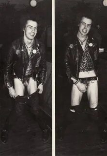 Vintage Sid Vicious Sex Pistols Postcard Media Comm - Sexy H