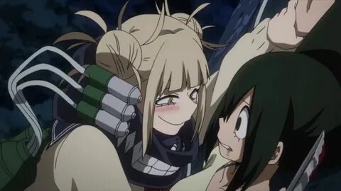 Himiko Toga vs Tsuyu Asui Boku no Hero Academia My hero acad