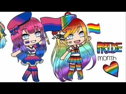 Happy PRIDE Month!! // LGBT Gacha Life Speed-Edits - YouTube