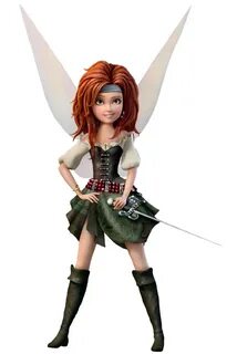 Zarina - The Pirate Fairy - Extracted clipart - Disney-inspi