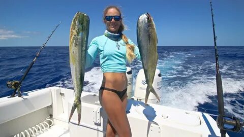 Florida Keys Offshore Mahi / Dolphin Fishing GoPro Video - Y