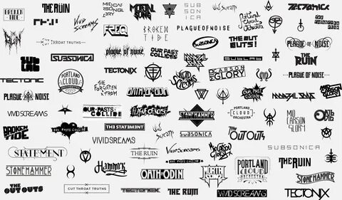 Emo Band Logos posted by John Walker