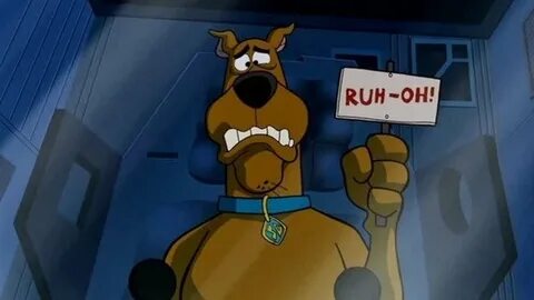 Scooby Doo saying "Ruh oh" or "Ruh Roh" - YouTube