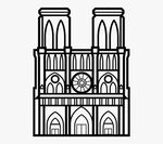 Notre Dame Icon Png , Free Transparent Clipart - ClipartKey