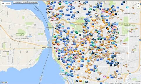 Buffalo Crime Map Allows You To See Neighborhood Crimes!