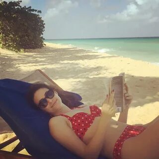 Emmy Rossum: In Red Bikini-01 GotCeleb