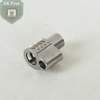 ✔ 1911 Full Size .45 ACP Stainless Muzzle Brake Remove Compe