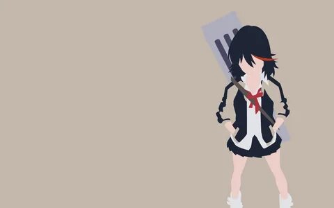 #Kill la Kill, #Matoi Ryuuko, #anime vectors wallpaper Anime