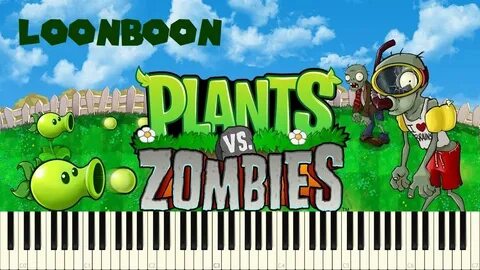 ♪ Plants vs. Zombies: Loonboon - Piano Tutorial Akkoorden - 