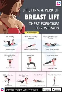 Unfortunately, boob lift exercises don't work. 