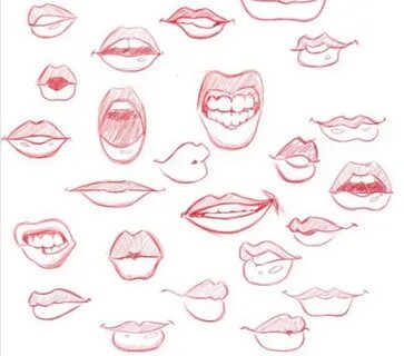 20+ Amazing Lip Drawing Ideas & Inspiration - Brighter Craft