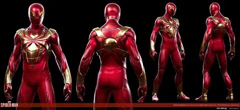 ArtStation - Marvel's Spider-Man: Iron-Spider Suit