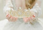 TANYA Swarovski Crystal Full Crown Bridal crown, Crystal cro
