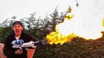 THIS FLAMETHROWER IS AMAZING!! - YouTube