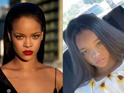 The internet is freaking out of this 7-year-old Rihanna look