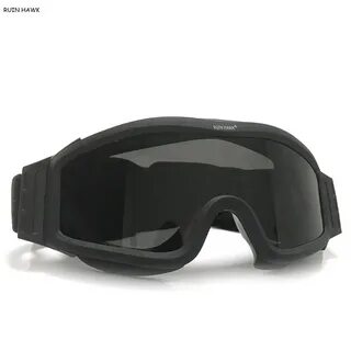 Military Shooting Sunglasses 3 Lens Tactical Goggles Army - 