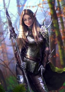 Fantasy armor elf girl warrior wallpaper 1440x2036 746128 ..