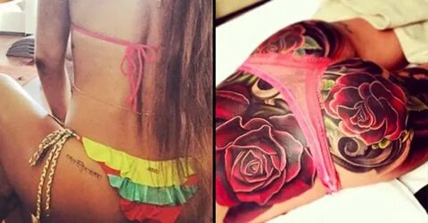 Celebrities With Inked Butts! * Tattoodo