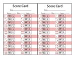 bunco template score cards - 28 images - sle bunco score she