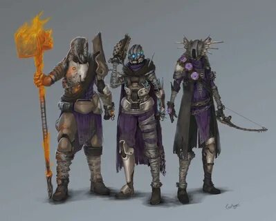 ArtStation - Destiny - Scorn Guardians, Lily Tosthage Destin