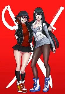 RYUKO x SATSUKI by miki-mochi Kill la kill, Satsuki kiryuin,