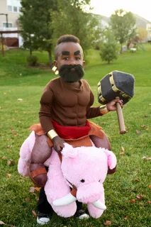 Our little Clash of Clans Hog Rider 2014 costume Clash of cl