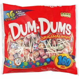 Dum Dums Original Pops, 160 count 22.2 oz