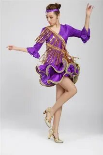 Купить - Adult Latin Dance Dresses For Tassel style Cha Cha/