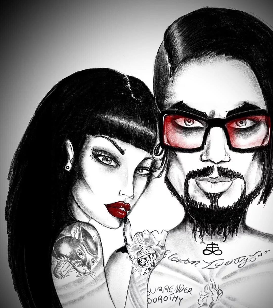 Dave Navarro sur Instagram : Thanks to @jedan711 Jen for the awesome render...
