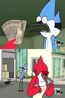 Mordecai Trolled Regular Show Know Your Meme