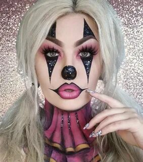 Instagram: ʙᴇᴀᴜᴛʏ_ᴠᴀɪɴ Halloween makeup clown, Halloween cos