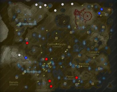 Zelda botw Lynel farming locations map - GosuNoob.com Video 