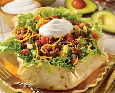 Taco Salad Recipe with Sour Cream - Daisy Brand Recipe Salad