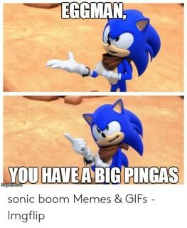 EGGMAN YOU HAVEA BIG PINGAS Imgflipcom Sonic Boom Memes & GI