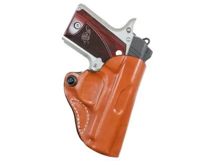 Kimber Micro 9 9mm IWB Molded Leather Concealed Carry Holste