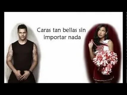 Glee Cast- La Isla Bonita ft. Ricky Martin! (with lyrics) Gl