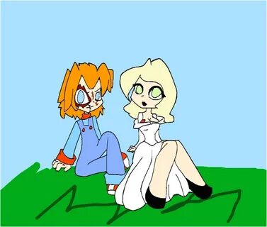 chucky and tiffany summer - horror fan anmane Fan Art (30304