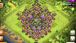 Clash Of Clans Town Hall 9 Setup (Farming Base) - YouTube