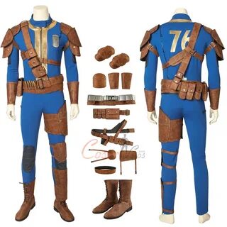 Male Preset Costume FALLOUT 76 Cosplay High Quality Full Set