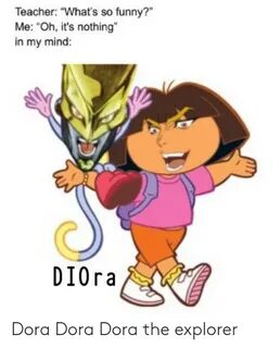 Teacher What's So Funny? Me Oh It's Nothing in My Mind DIOra