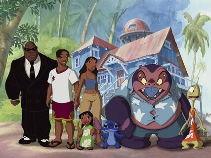 Characters of Lilo and Stitch Wallpaper ID:2890