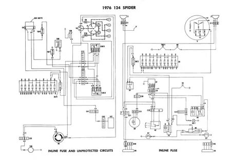 1975 Fiat 124 Spider Wiring Diagram - Free Wiring Diagram