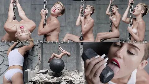 Miley Cyrus nue dans son clip Wrecking Ball (video) 1pic1day