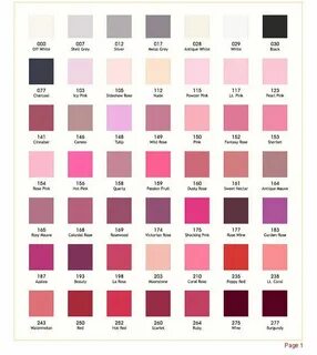 Pin by kerry on pink paint and interiors Paint color chart, 