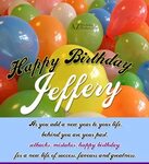 Happy Birthday Jeffery
