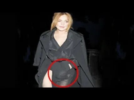 Lindsay Lohan Grabs Her Crotch In Public Pleasuring Herself 