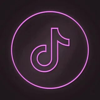 Dark Purple Aesthetic Tiktok Icon - bmp-flow