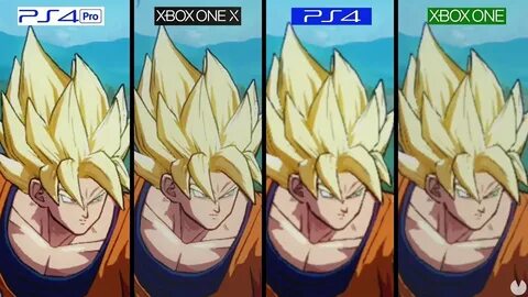 COMPARATIVA Dragon Ball FighterZ PS4 vs Xbox One vs PS4 Pro 
