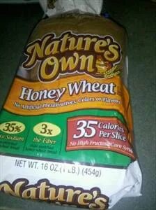 Nature's Own Light Honey Wheat Bread - Photo