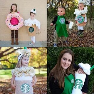 16 Insanely Adorable Starbucks Halloween Costumes For Kids o